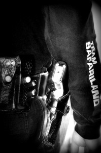 gun, holster, safariland